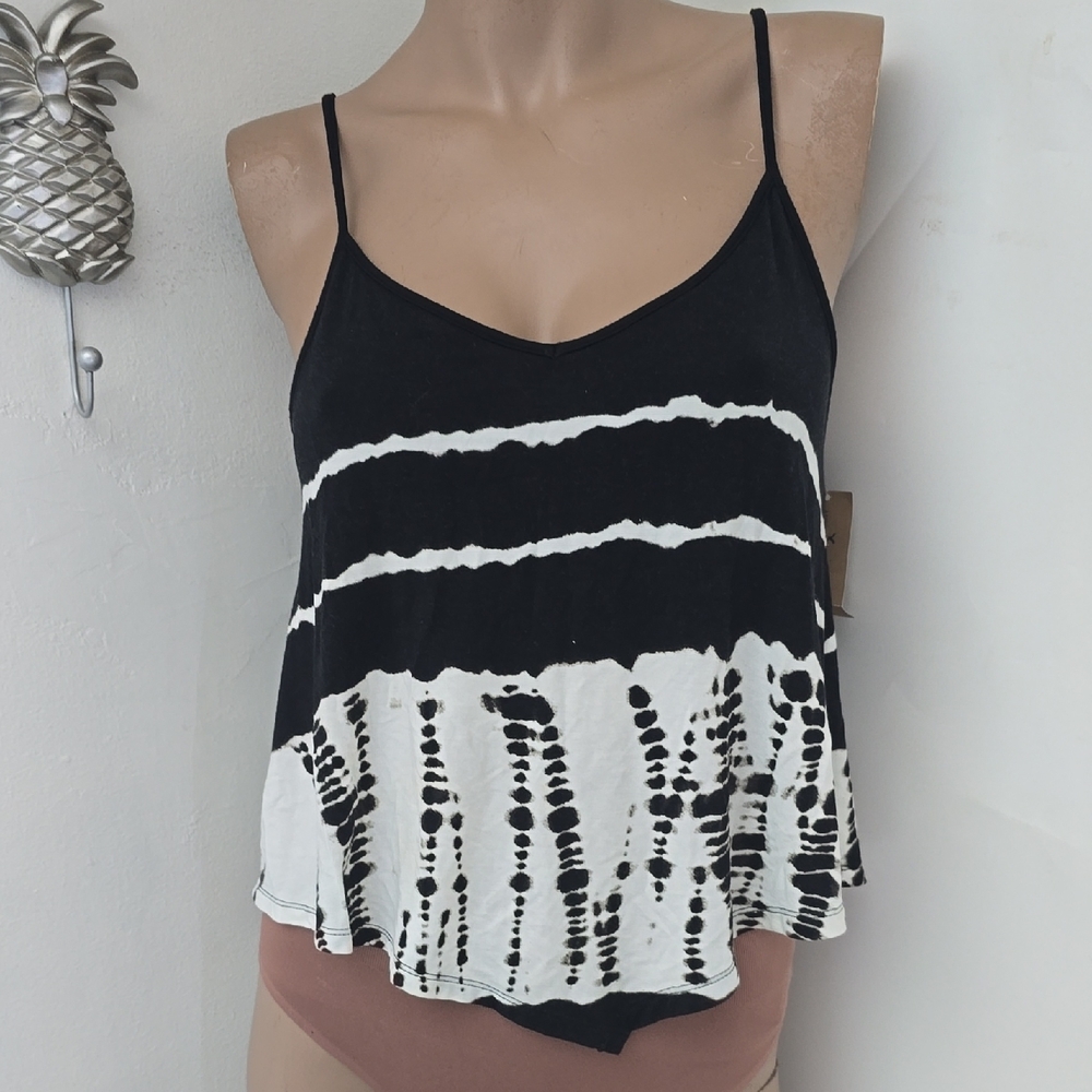 American Eagle Outfitters Black and White Soft And Sexy Tank Size Small NWT